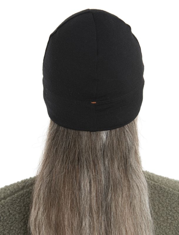 Unisex Merino 200 Oasis Beanie Black