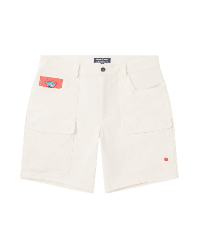 8 Incher Concord Cargo Shorts Mens Natural/Cowboy