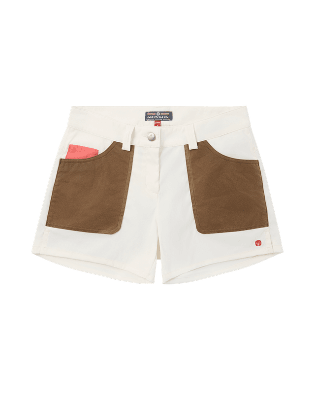5Incher Field Shorts Womens Offwhite/Tan