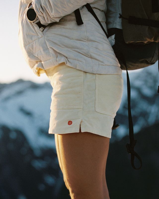 5Incher Concord G.Dyed Shorts Womens Butter Cream