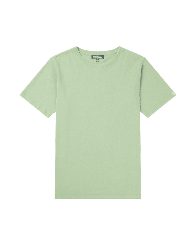 Linen Tee Mens Faded Willow Green