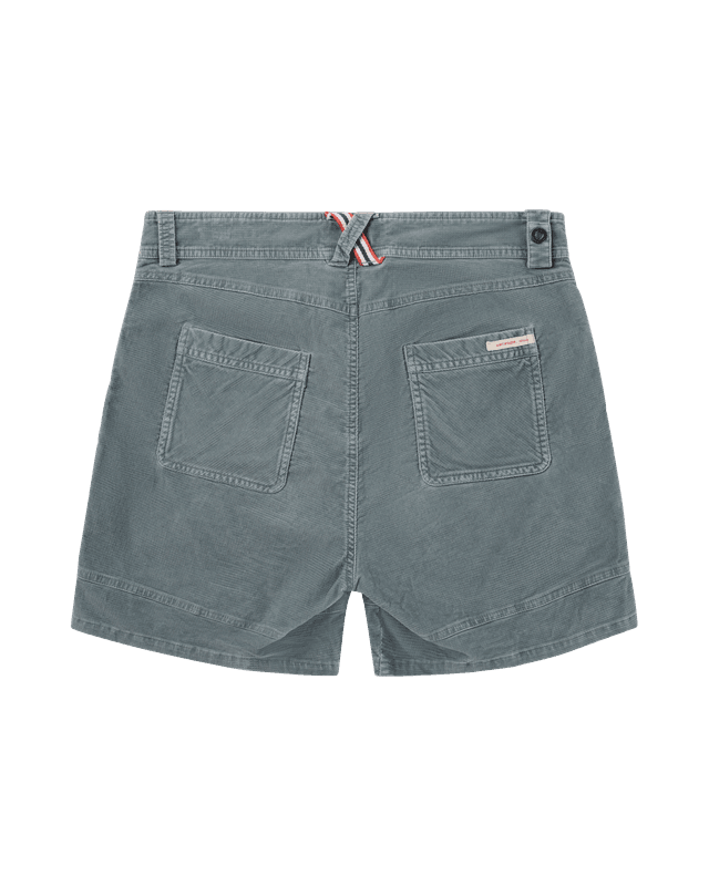 6Incher Wild Velvet Shorts Mens Stormy Blue