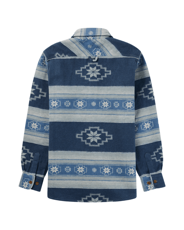 Amundsen Framheim Åkle Shirt Mens Fjord Blue