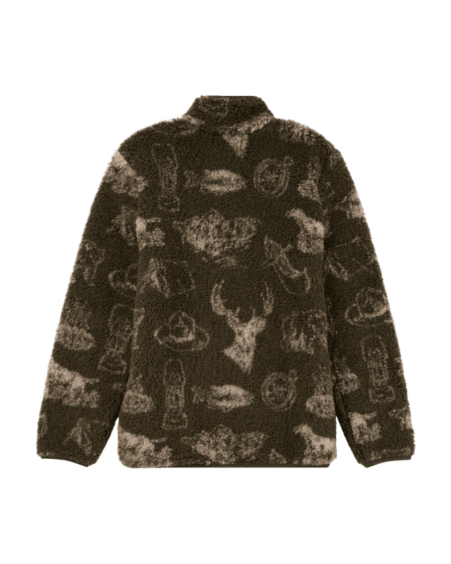 Amundsen Huntsman Fleece Mens Olive/Pattern