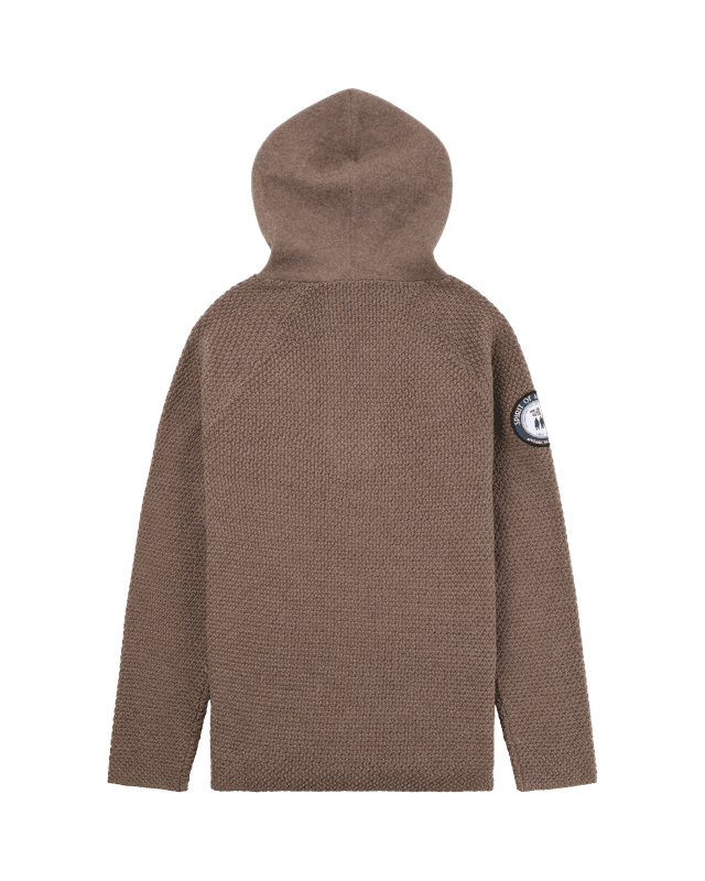 Amundsen Boiled Hoodie Laced Mens Dark Desert