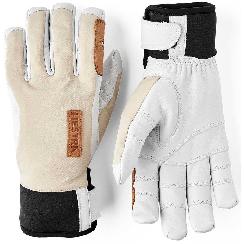 Hestra Ergo Grip Active Wool Terry 5-finger Unisex Beige/Offwhite