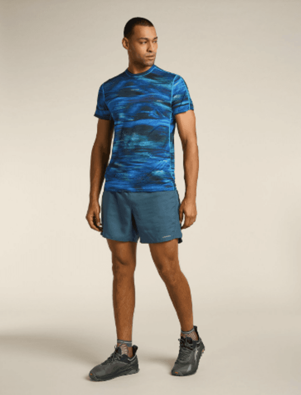 Icebreaker M´s Merino Blend 125 ZoneKnit Speed 6