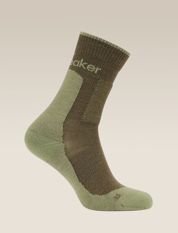 Men's Merino Hike+ Medium Crew Socks Loden/Lichen