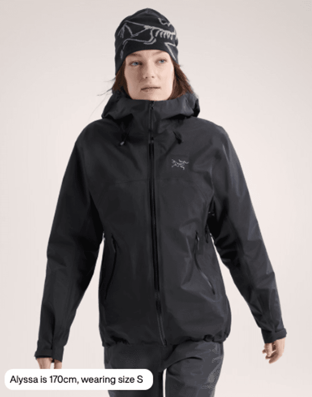 Arc'teryx beta sl jacket size S ARC'TERYX beta sl ジャケット S