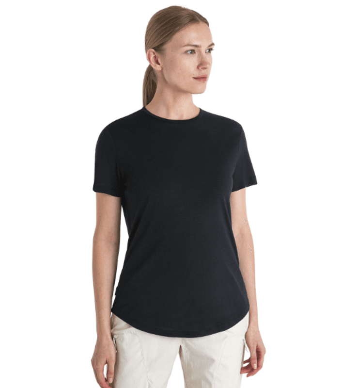 Icebreaker W´s 125 Cool-Lite Merino Blend Sphere SS T-Shirt Black