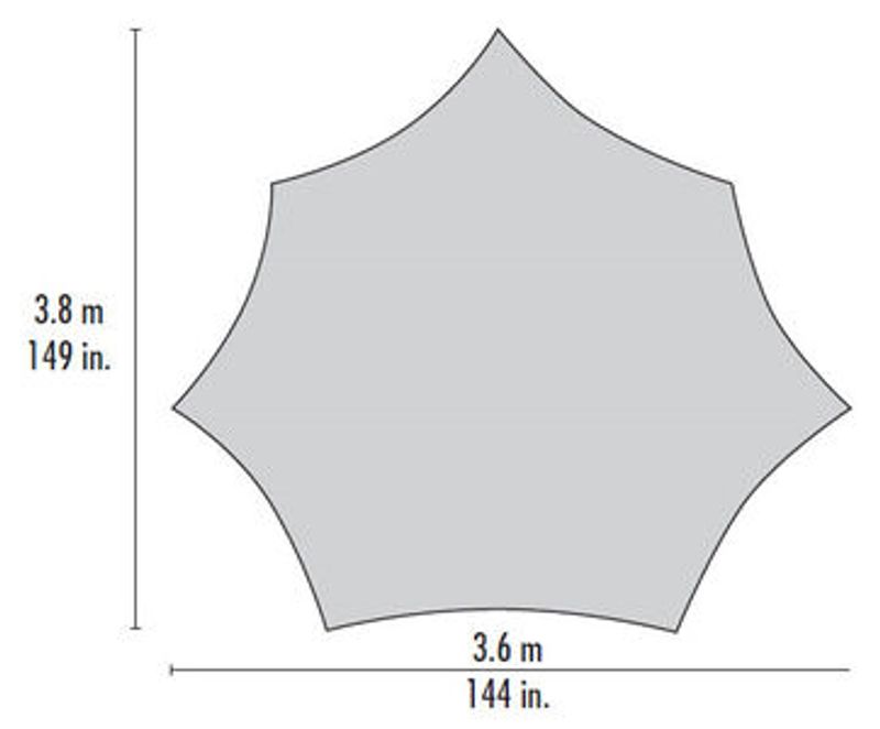 MSR Rendezvous Sun Shield 120 and 200 Shelters