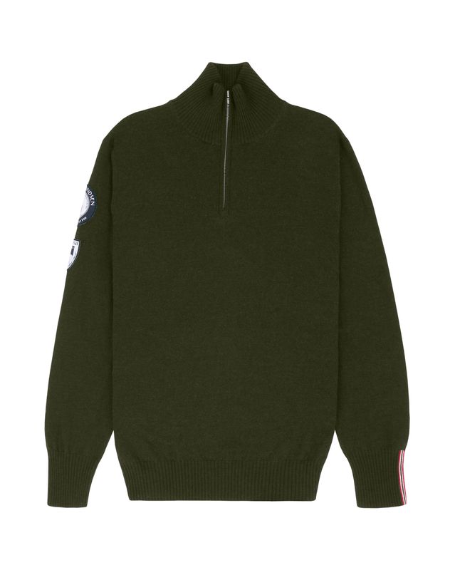Peak Half Zip M´s 410 Earth