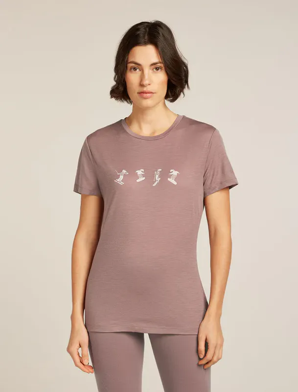 Women's Merino 150 Tech Lite SS T-Shirt Snow Day Summit