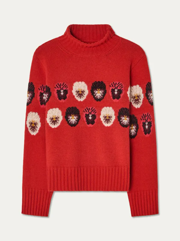 WN x Markarian Sweater women Red