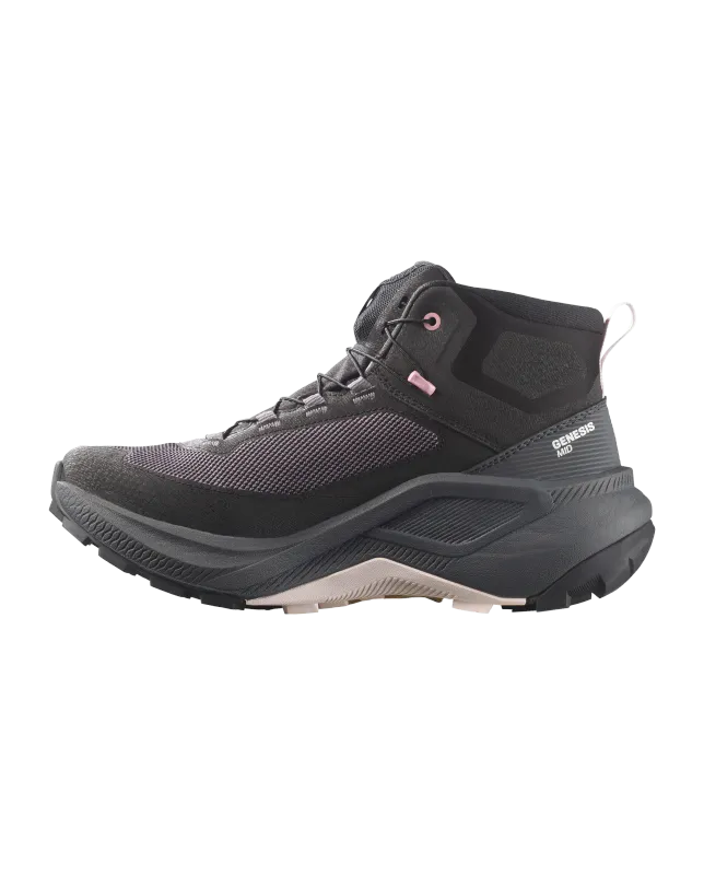 Salomon GENESIS MID W GTX Black / Dawn Pink / Lilac Ash