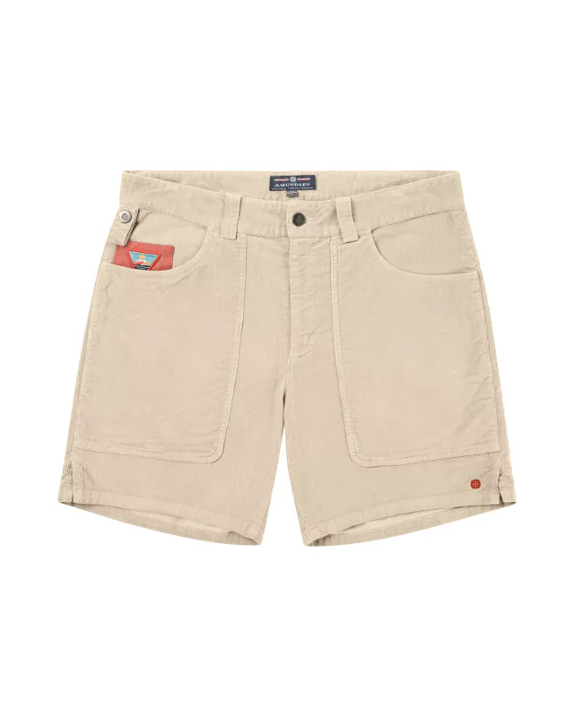Amundsen 7INCHER CONCORD G.DYED SHORTS Ms 633 Warm Sand