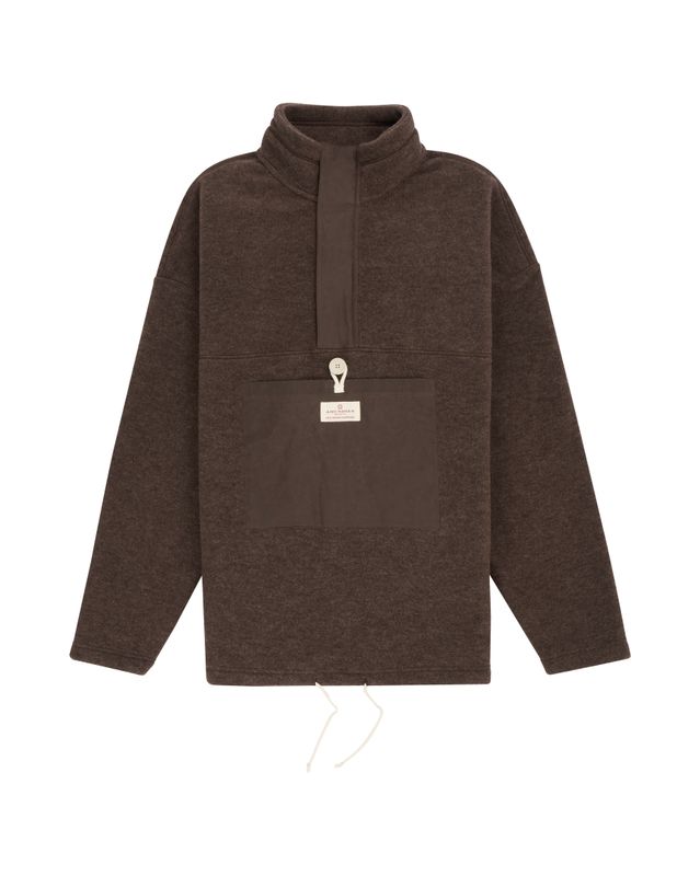 V-bond Waxed Fleece M´s 630 Cowboy/Brown