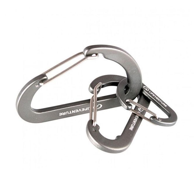 Hovedbilde Lifeventure Karabiners 3 Pack ...